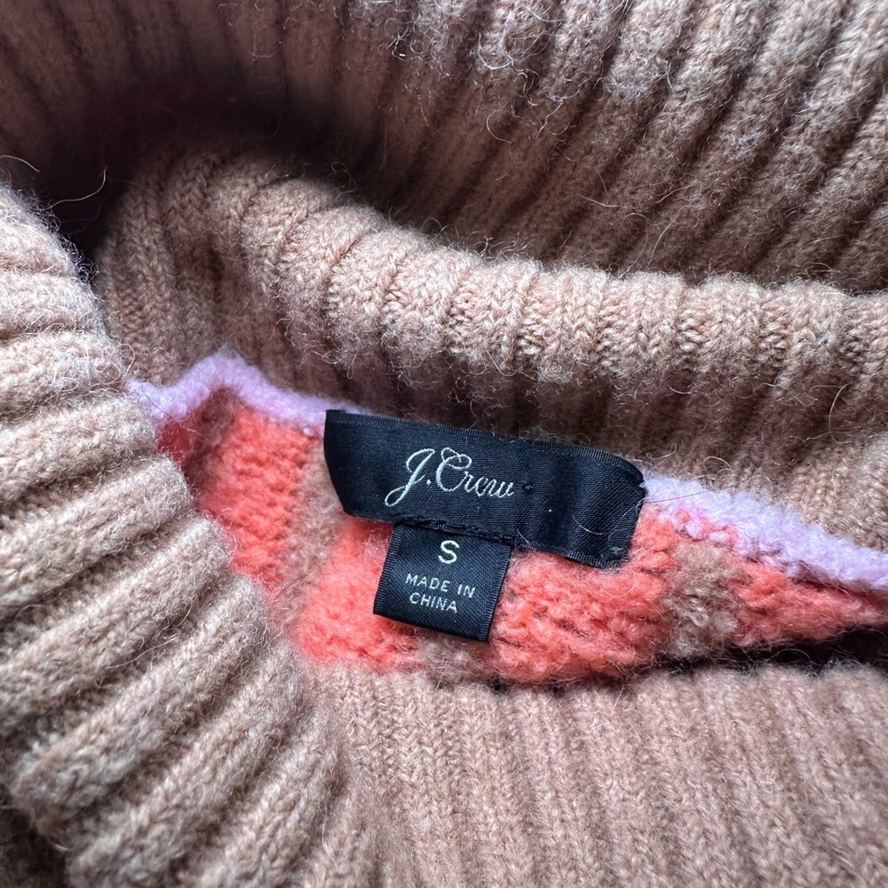 J Crew Super Soft Fair Isle Wool Sweater - Picture 11 of 13